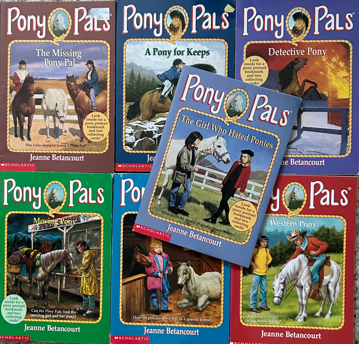 Pony Pals books by Jeanne Betancourt (7 books)