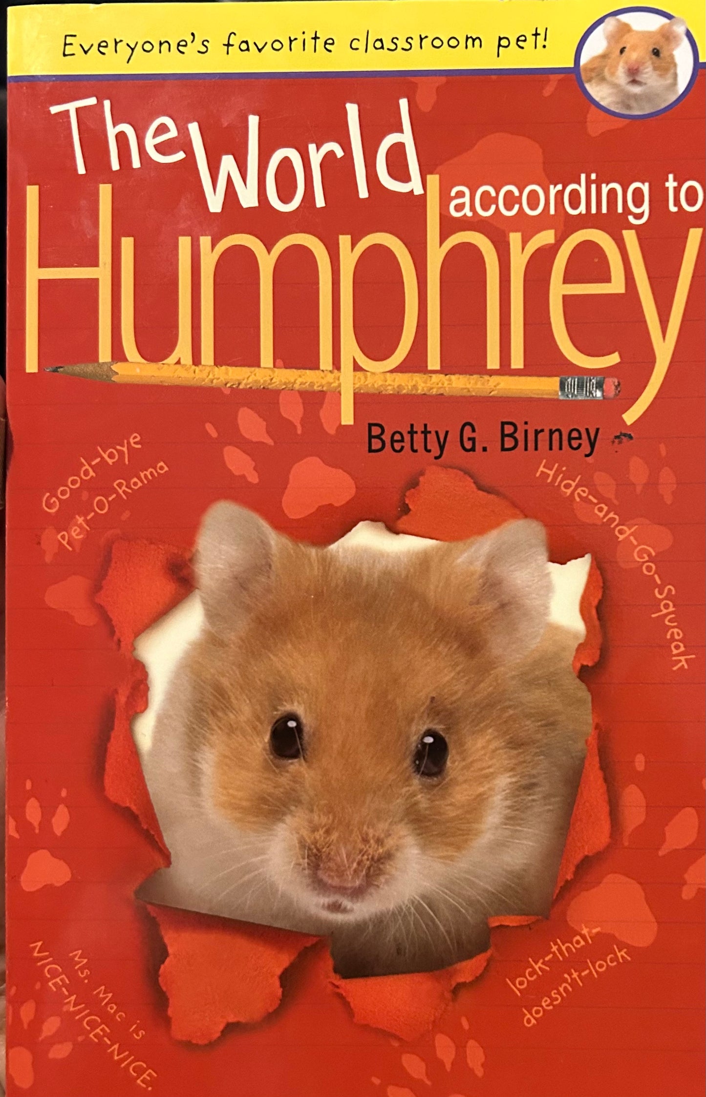 According to Humphrey Books by Betty G. Birney (4 books)