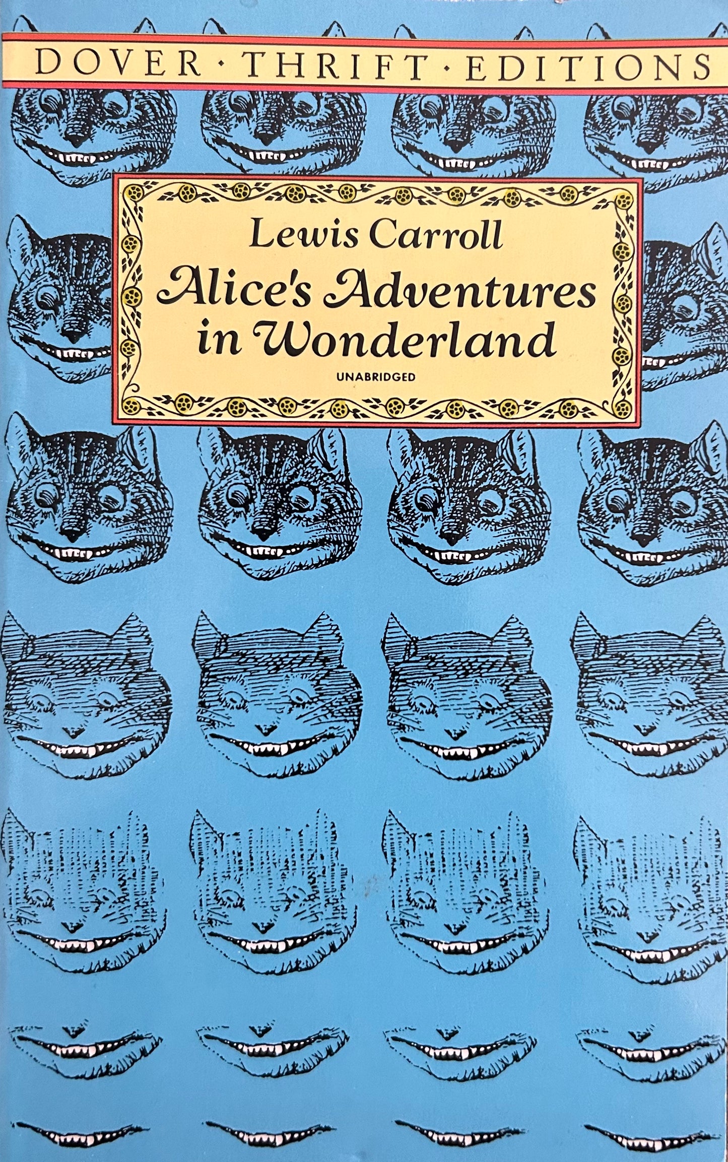 Dover Thrift Editions: Alice's Adventures in Wonderland (unabridged)