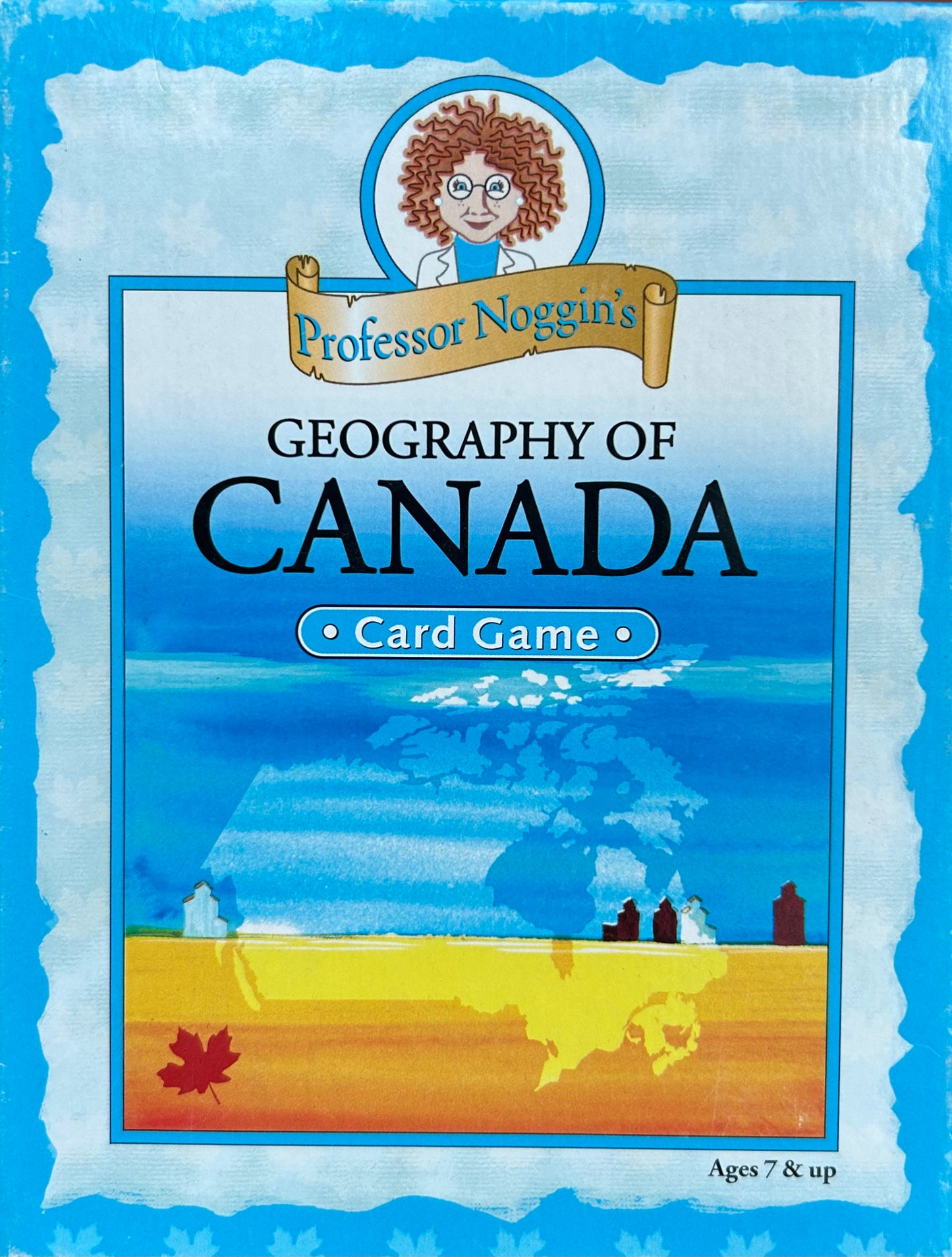 Professor Noggin's Geography of Canada Card Game