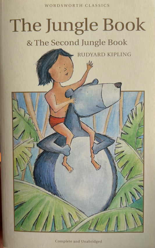 The Jungle Book and The second Jungle Book by Rudyard Kipling (unabridged)