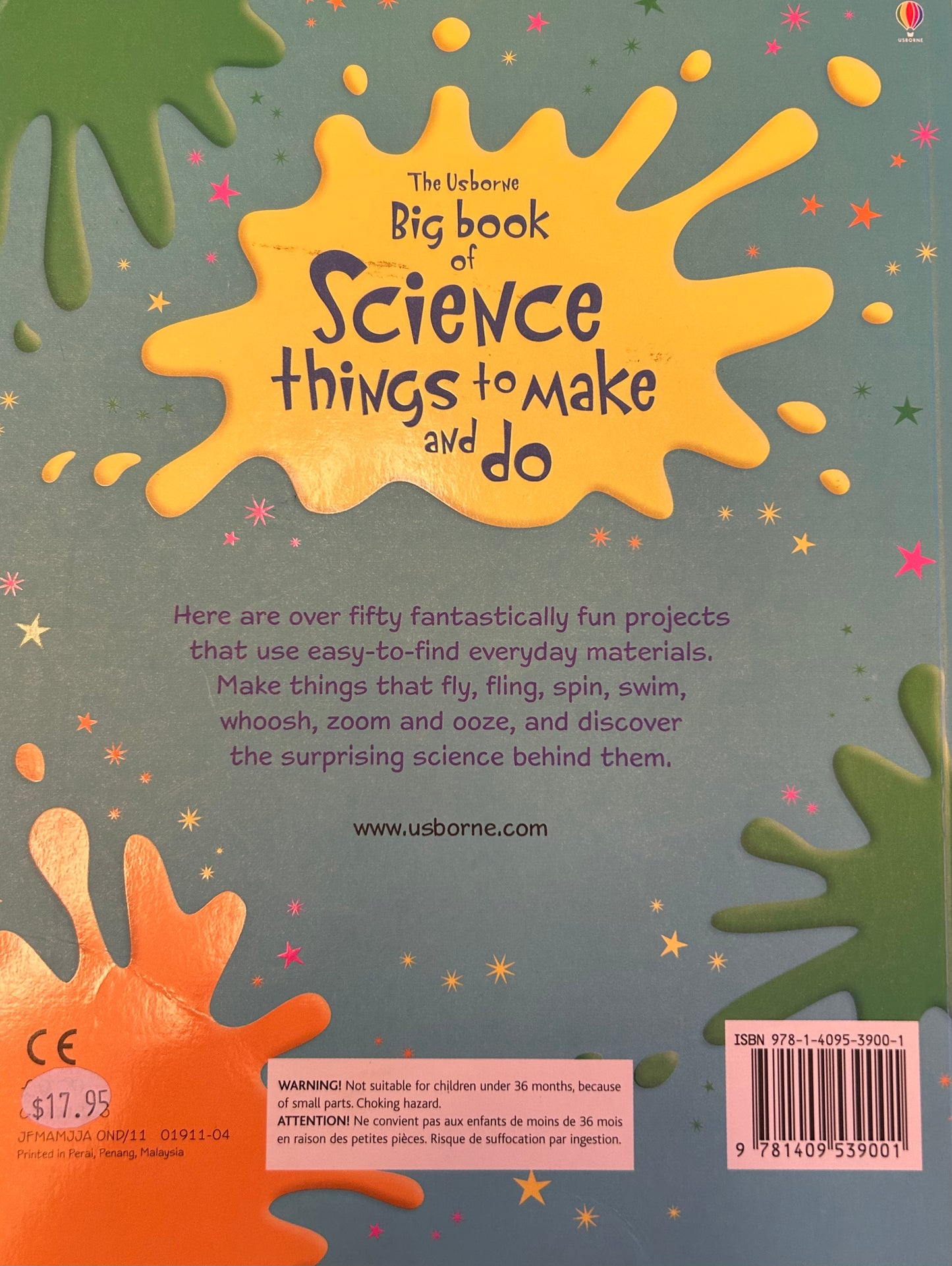 The Usborne Big Book of Science things to make and do