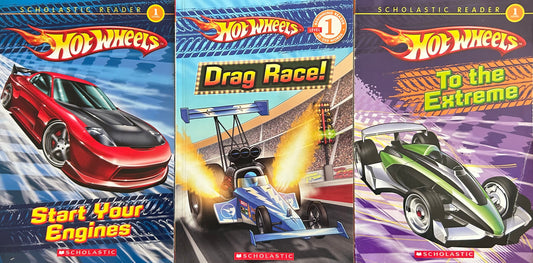 Hot Wheels Readers (3 books)