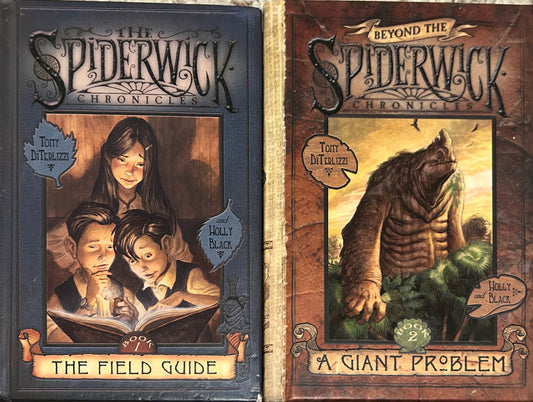 The Spiderwick Chronicles by Tony DiTerlizzi (2 books)