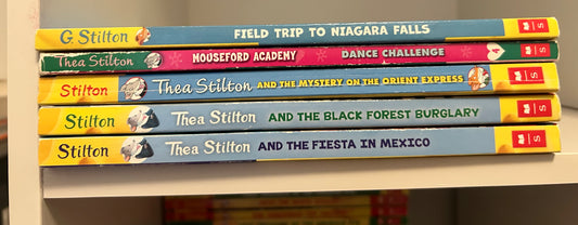 Geronimo and Thea Stilton Books