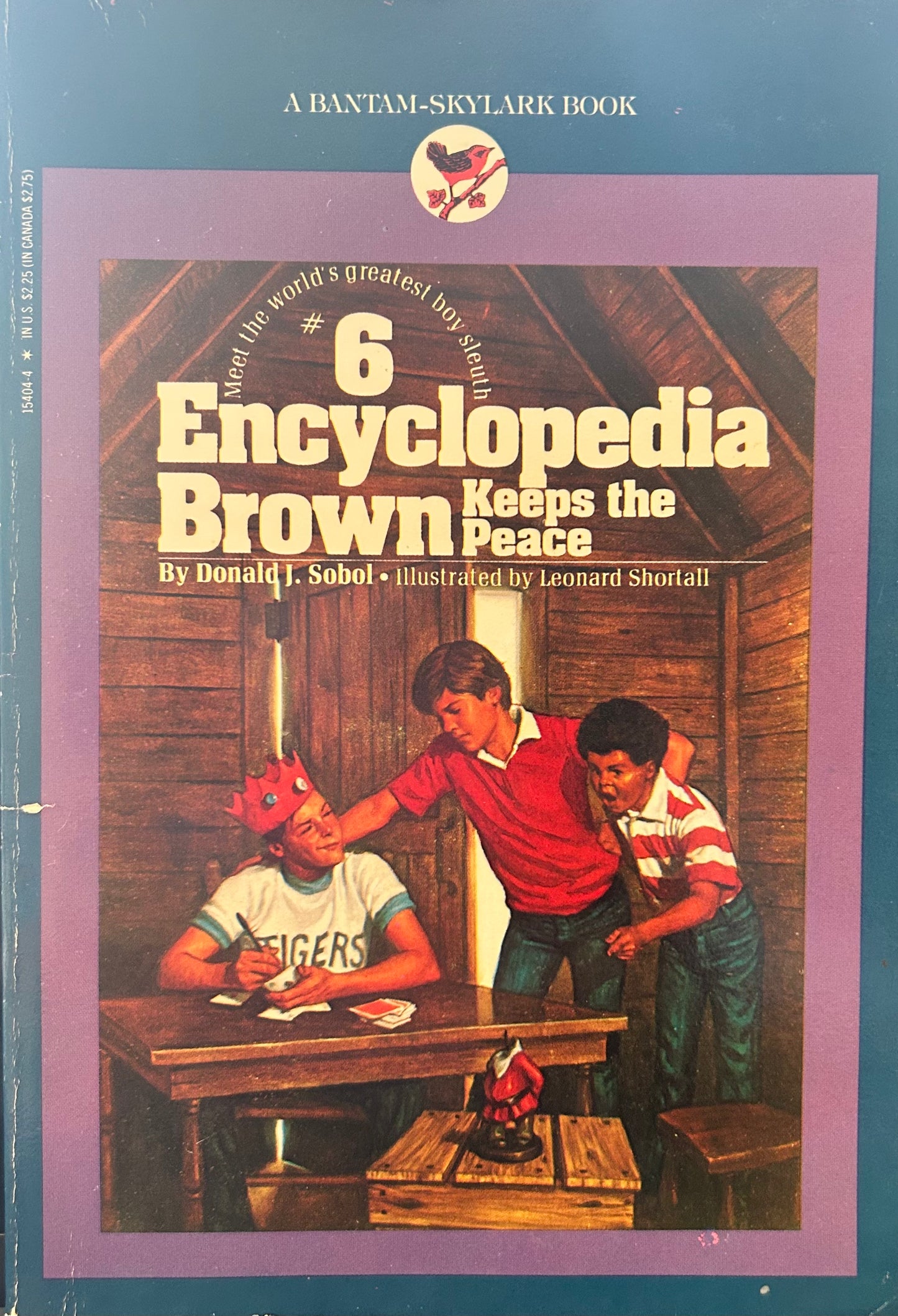 Encyclopedia Brown series by Donald J. Sobol (older print)