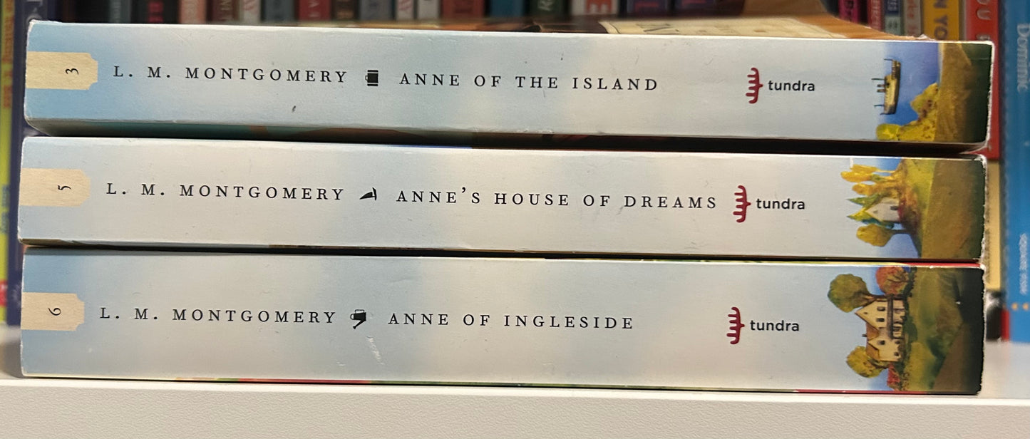 Anne of Green Gables series  by L.M Montgomery(3 books)