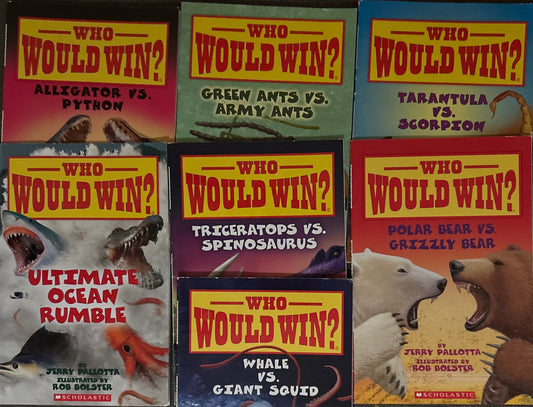 Who would Win? By Jerry Pallota (7 books)