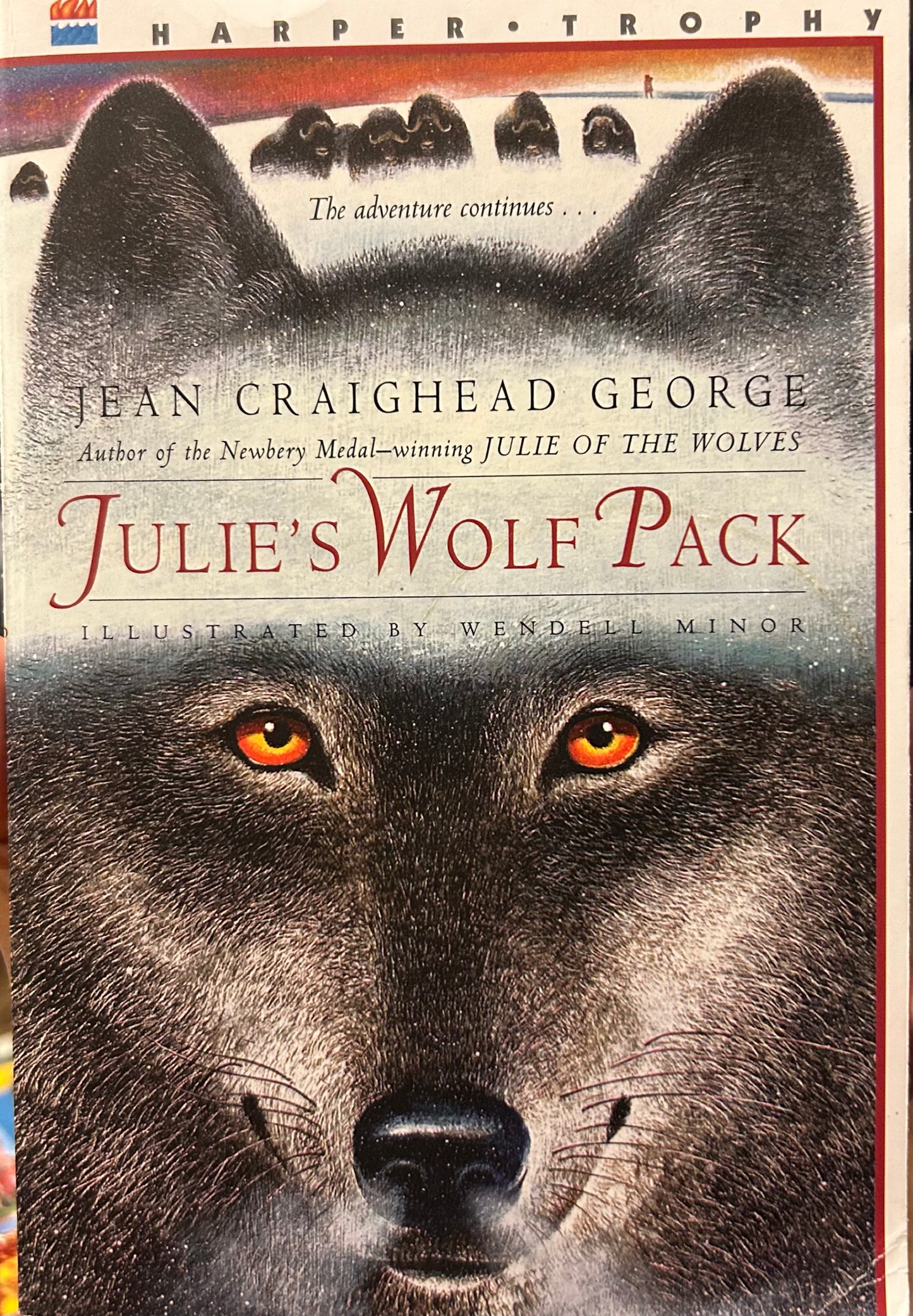 Julie’s wolf pack by Jean Craighead George