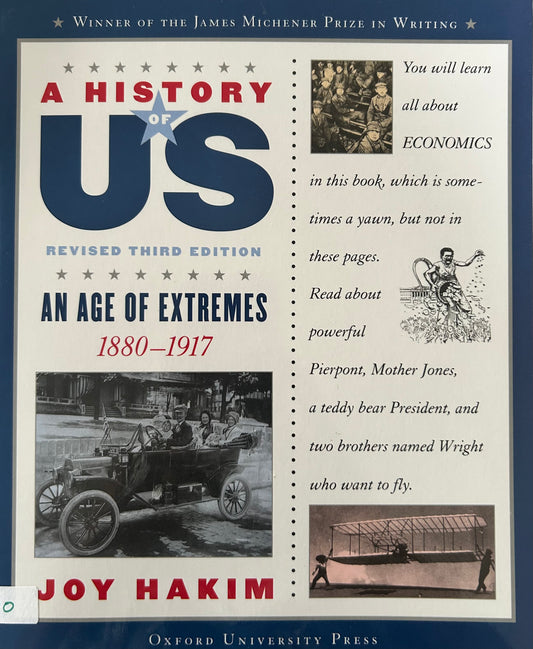 A History of US: An Age of Extremes, 1880-1917 (Book Eight) by Joy Hakim