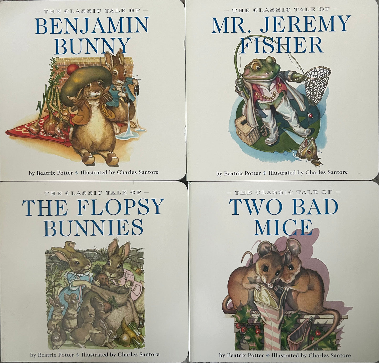 Peter Rabbit Classic Collection 
by Potter, Beatrix (5 board books)