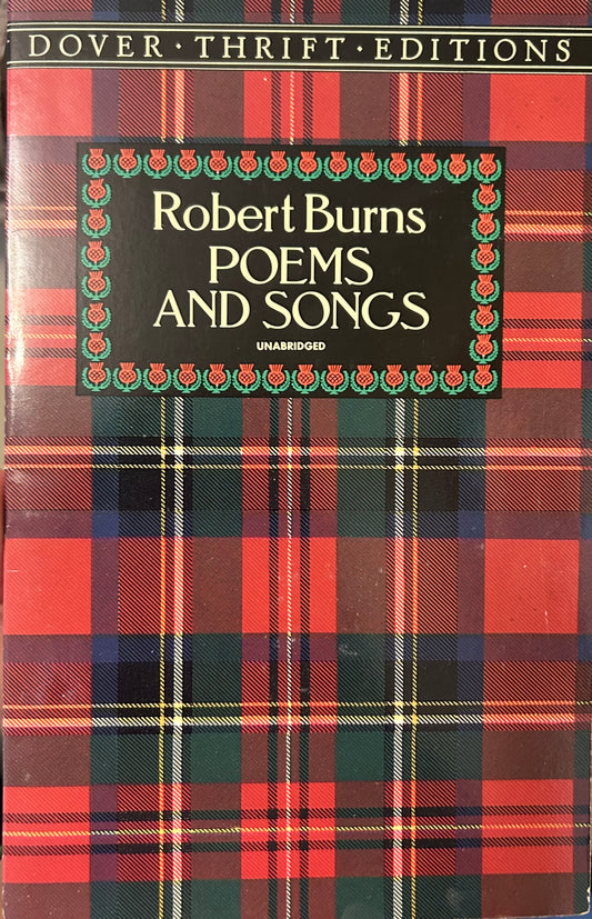 Dover Thrift Editions: Poems and Songs by Robert Burns (unabridged)