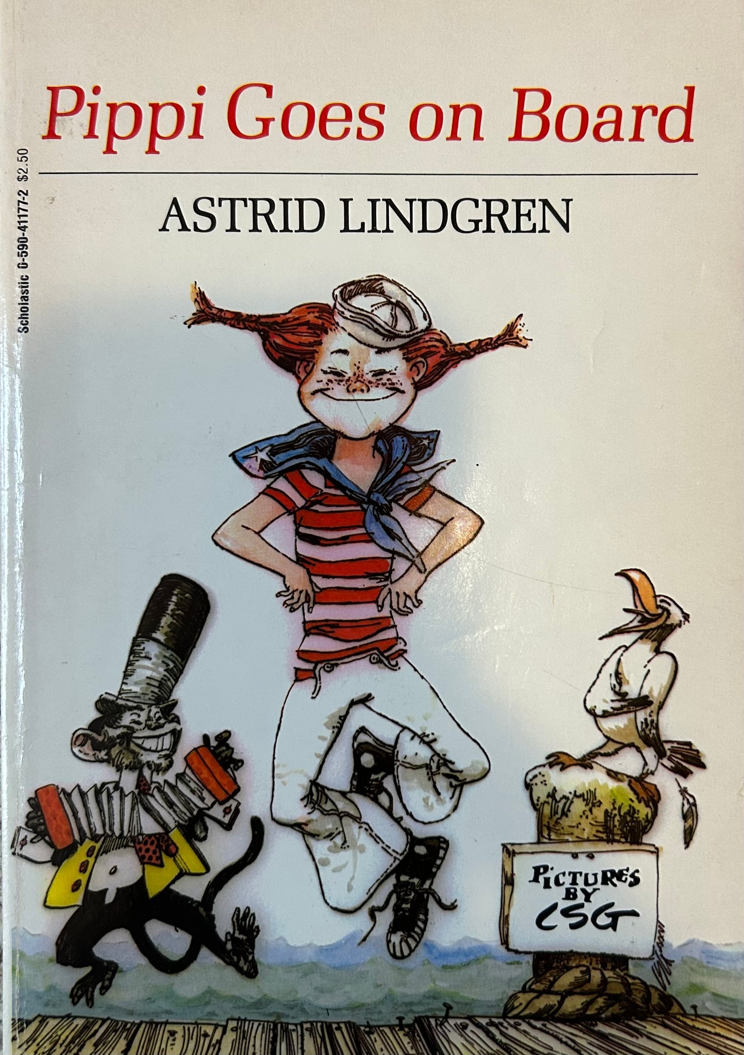 Pippi Longstocking Goes on Board by Astrid Lindgren