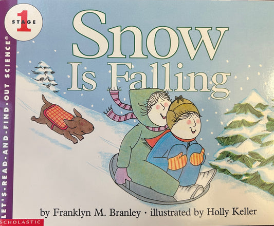 Snow is falling