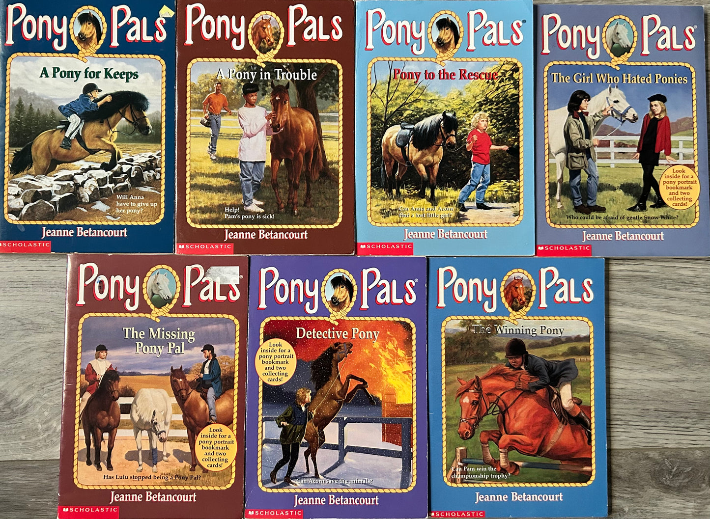 Pony Pals books by Jeanne Betancourt(7 books)