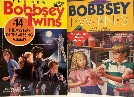 The New Bobbsey Twins - by Laura Lee Hope (set of 5 books)