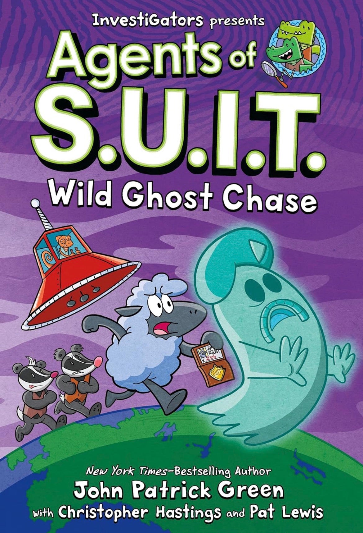 InvestiGators: Agents of S.U.I.T. Wild Ghost Chase by John Patrick Green