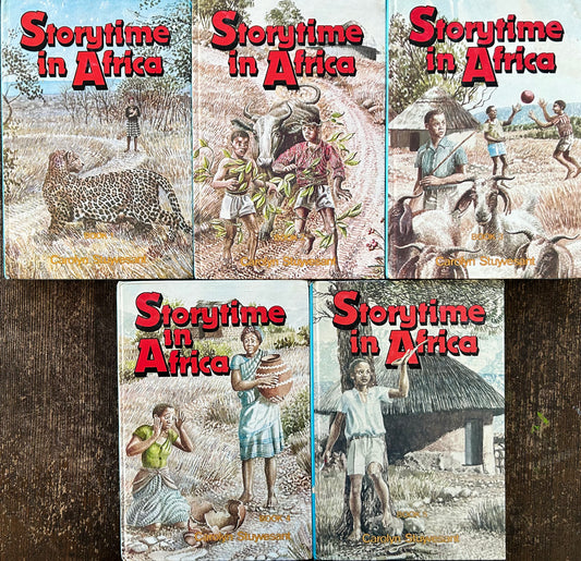 Storytime in Africa by Carolyn Stuyvesant (set of 5 books)