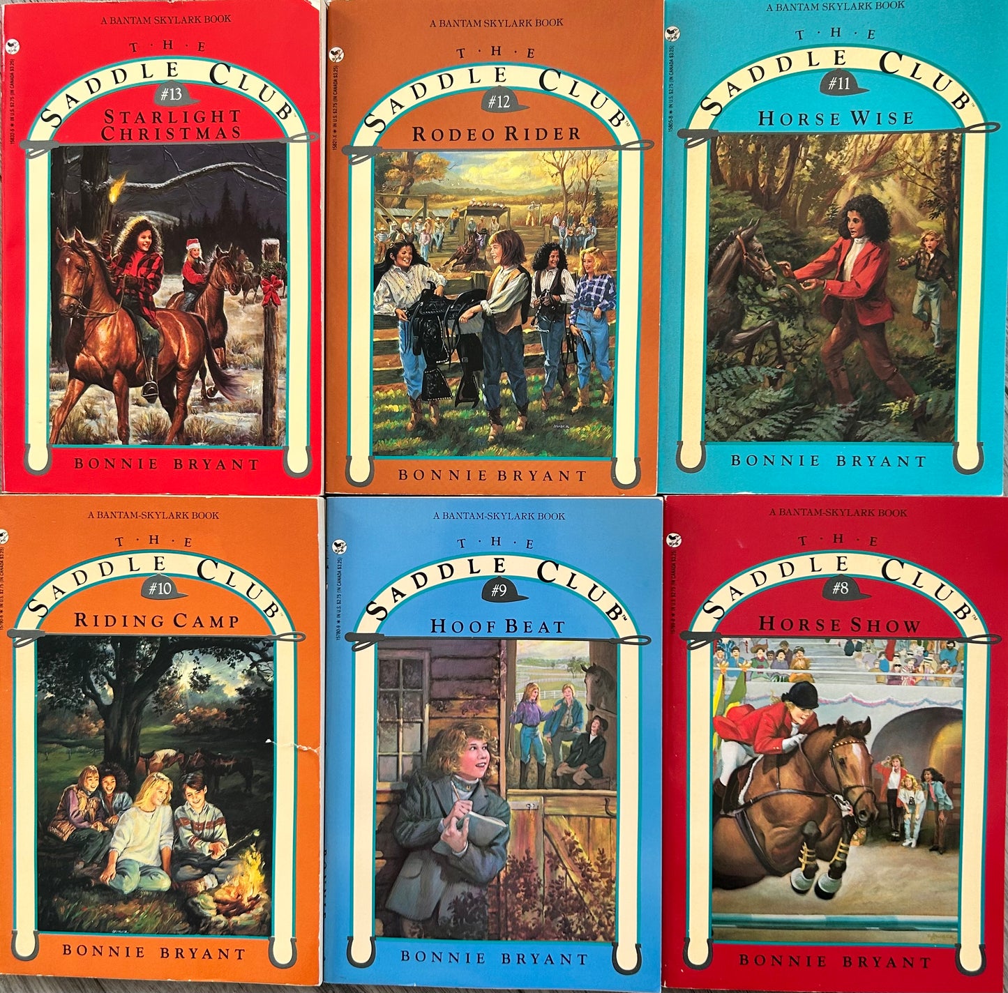 The Saddle Club series books by Bonnie Bryant