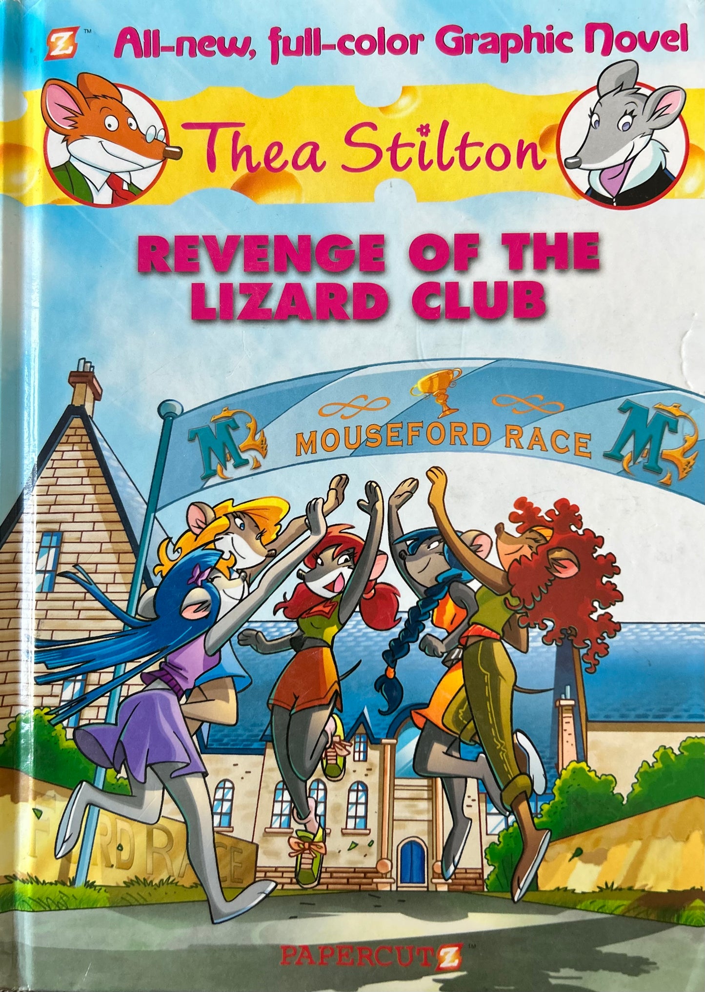 Thea Stilton Graphic Novels #2: Revenge of the Lizard Club