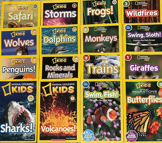 National Geographic Kids Reader (16 books)