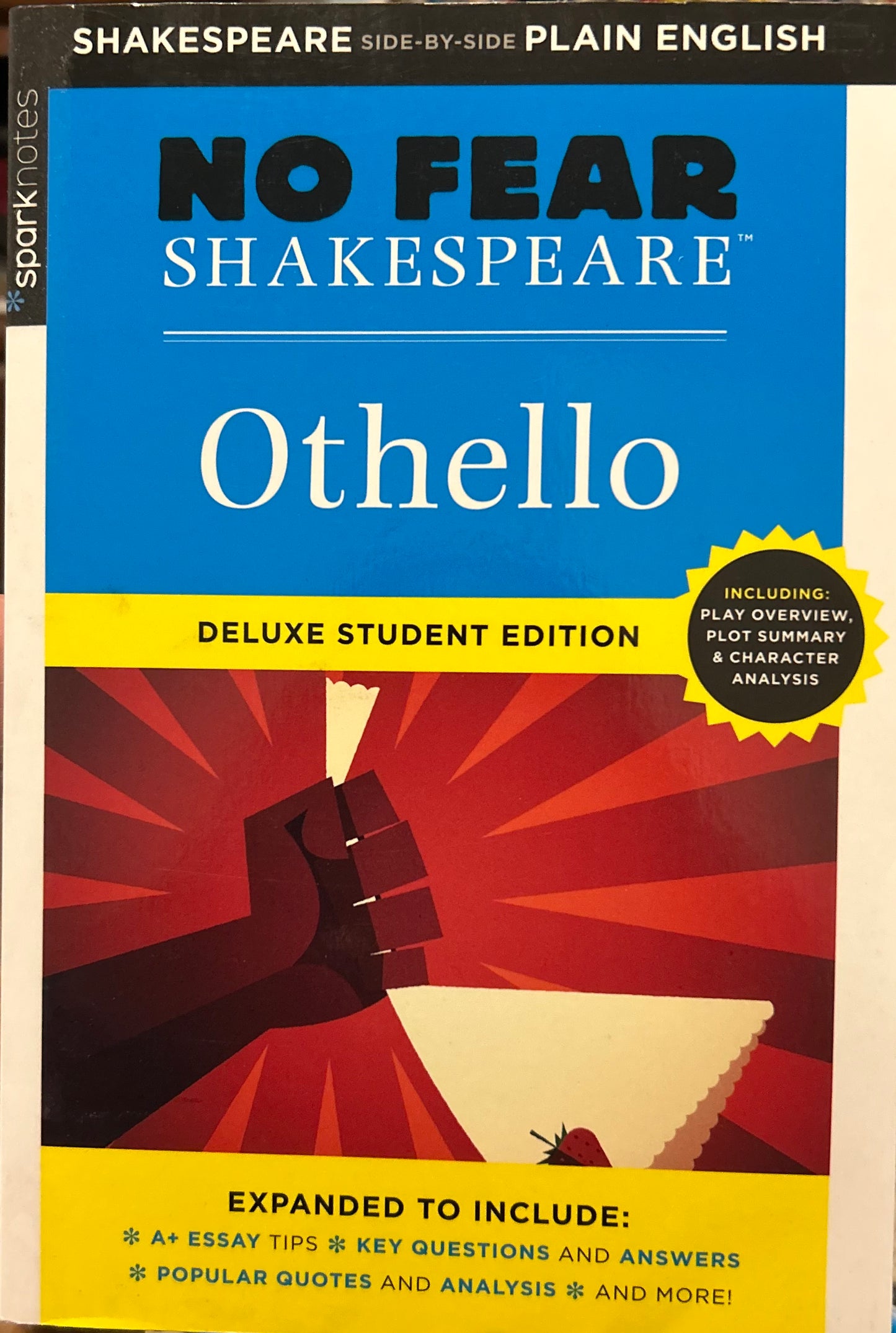 Othello: No Fear Shakespeare Deluxe Student Editions - Shakespeare Side-by-Side Plain English by William Shakespeare