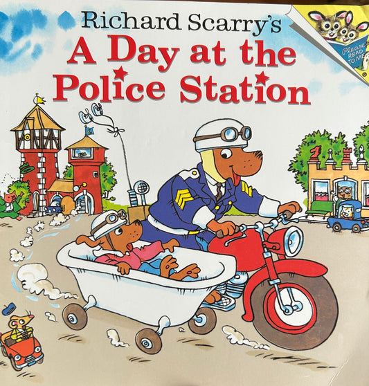A Day at the Fire Station by Richard Scarry