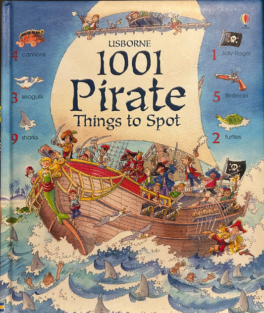 1001 Pirate Things To Spot (Hardcover)