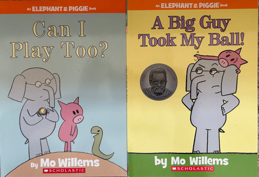 Books by Mo Willems (2 softcover books)