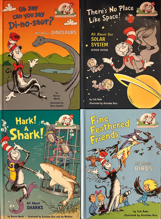 Cat in the Hat Learning Library Books (4 books)