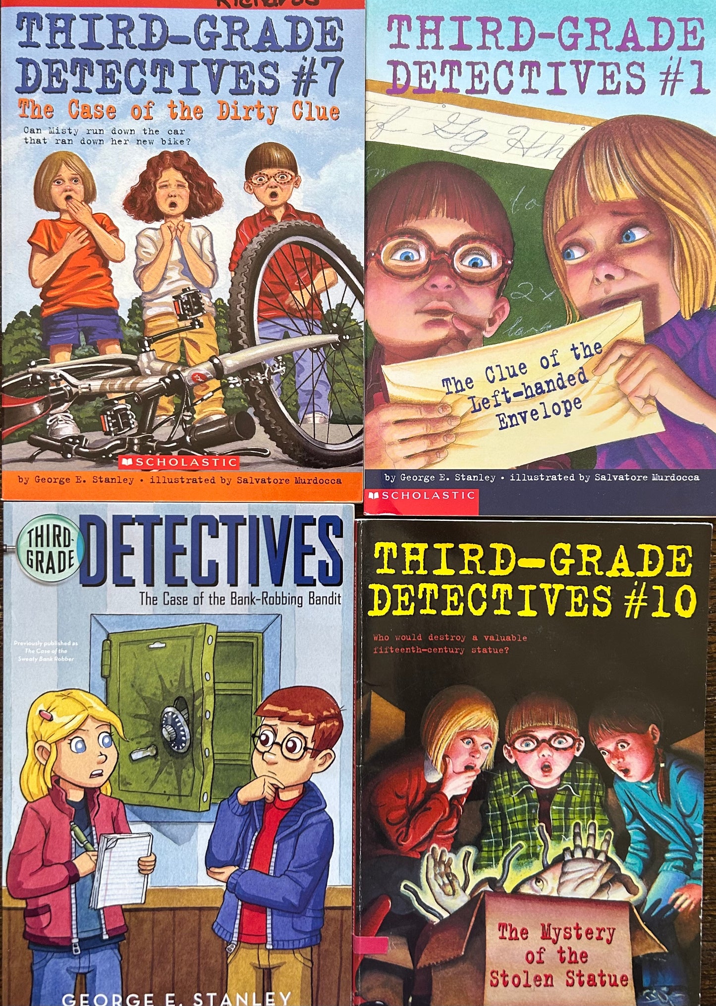 Third Grade Detectives (4 books) by George E. Stanley