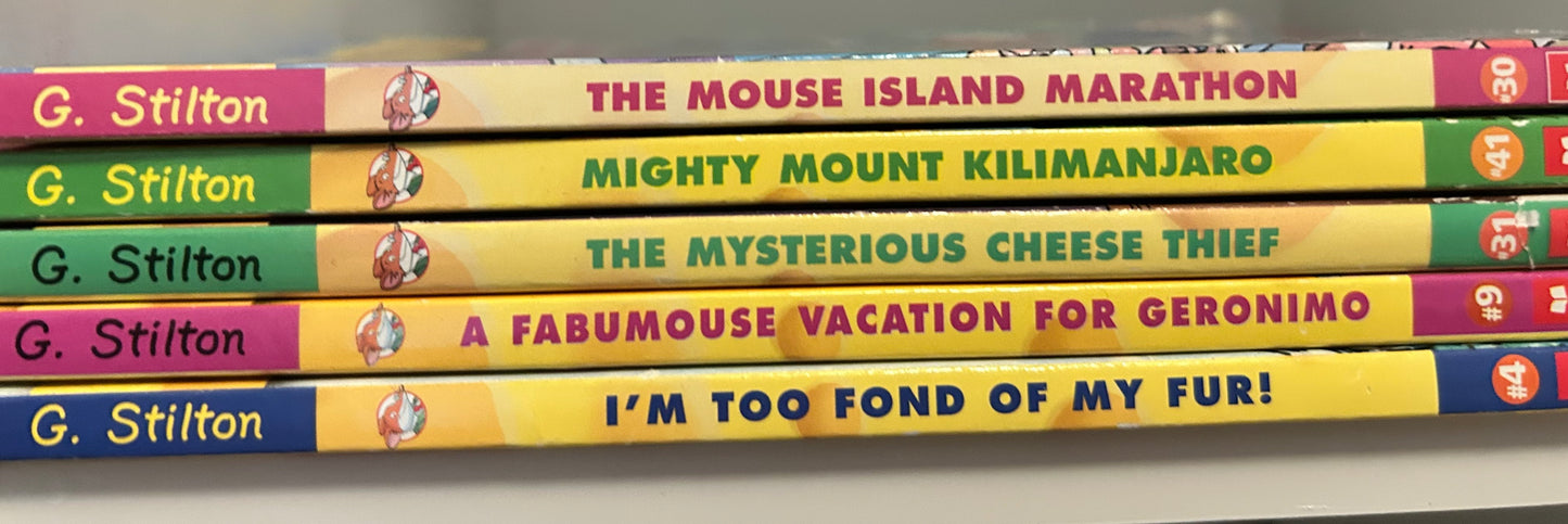 Geronimo and Thea Stilton Books