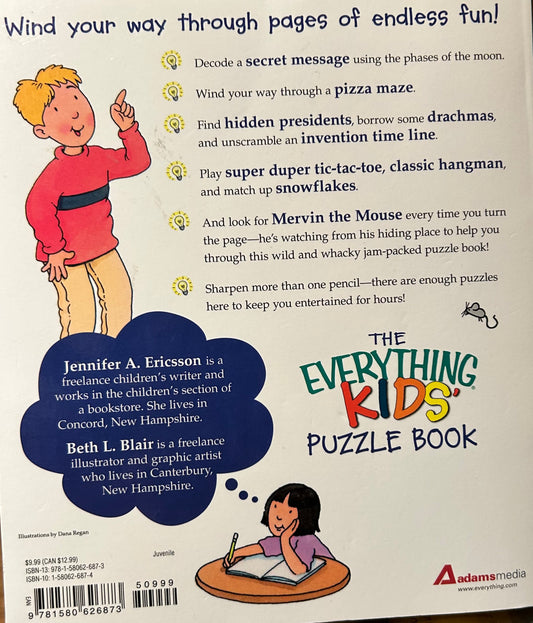 The Everything Kids' Puzzle Book