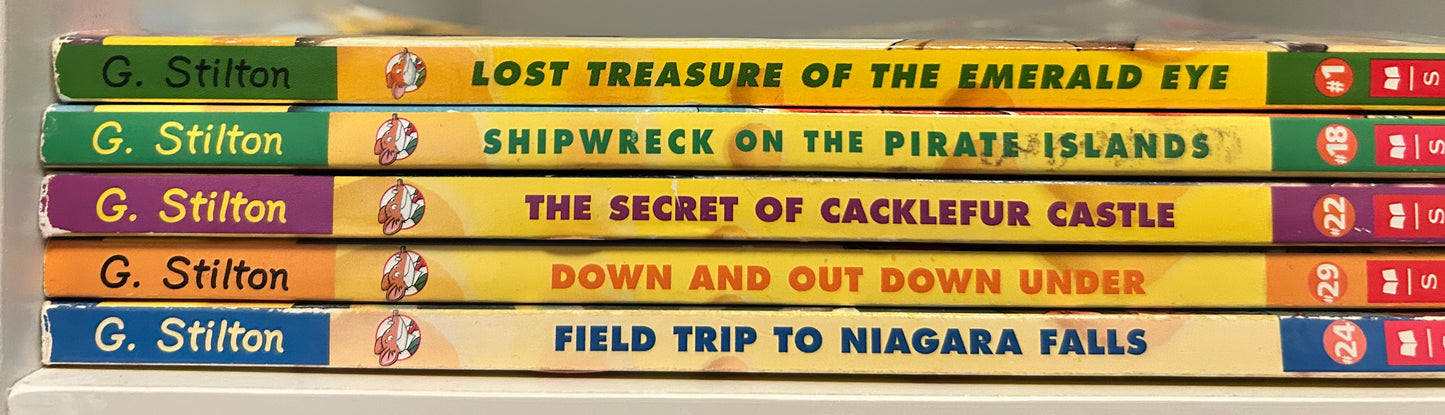 Geronimo and Thea Stilton Books