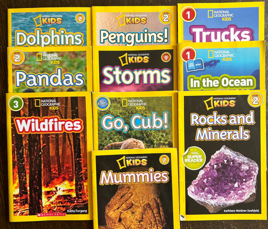 National Geographic Kids Reader(10 books)