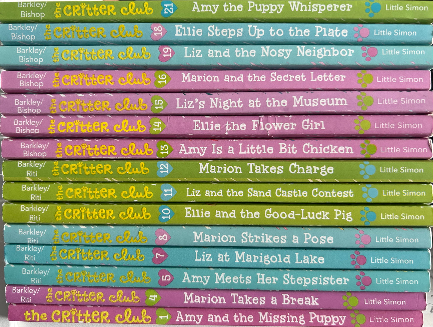 The Critter Club Series by Callie Barkley (15 books)