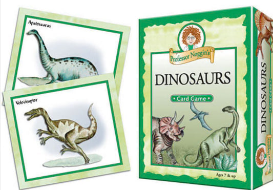 Professor Noggin's Dinosaurs Card Game
