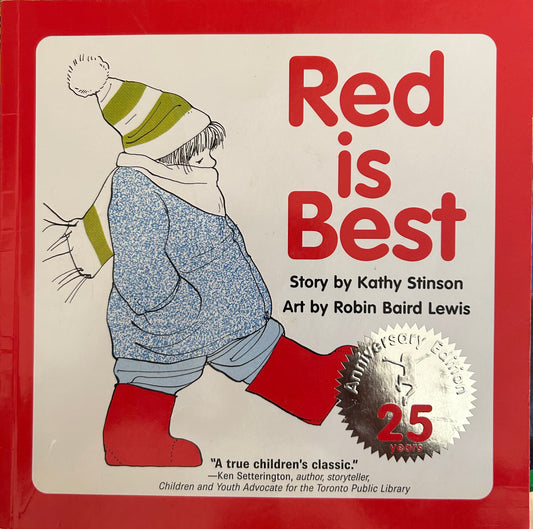 Red is Best by Kathy Stinson