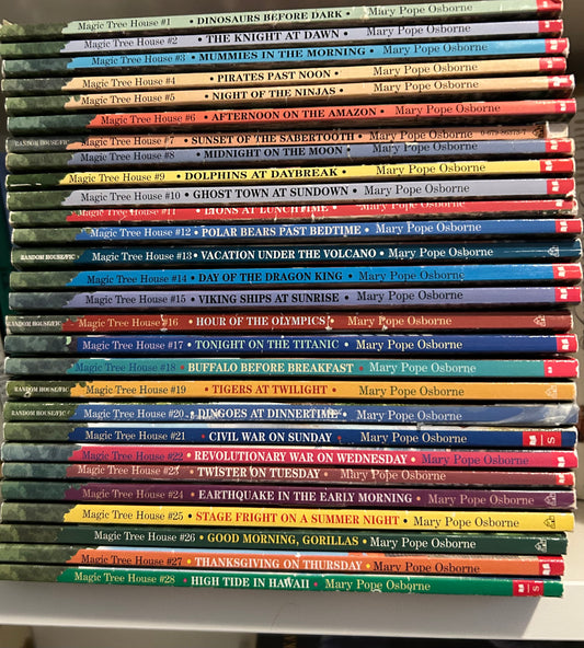 Magic Tree House Books 1-28