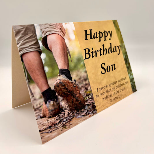 Birthday Card for Son (Blessings)