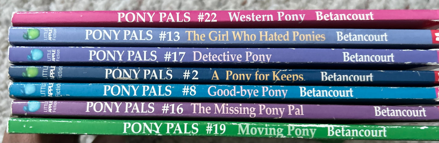 Pony Pals books by Jeanne Betancourt (7 books)