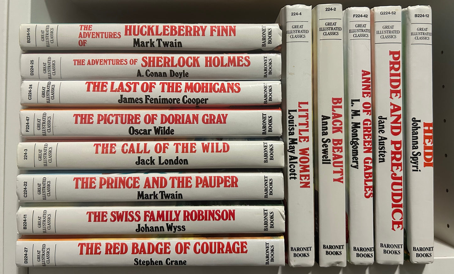 Great Illustrated Classics Bookset (13 books)