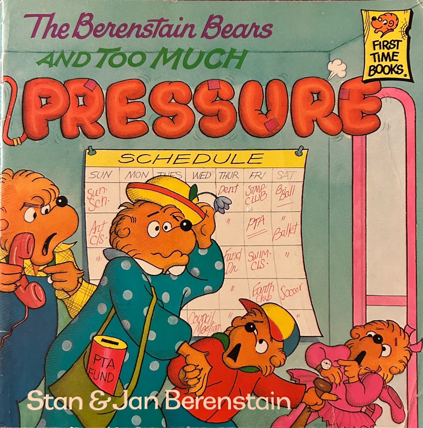 The Berenstain Bears and too much pressure