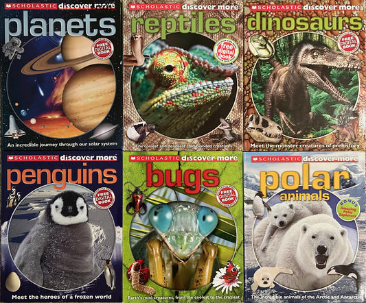 Scholastic Discover More series Books (6 books)