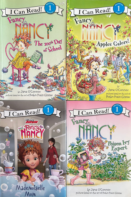 Fancy Nancy Readers (Level 1) 4 books