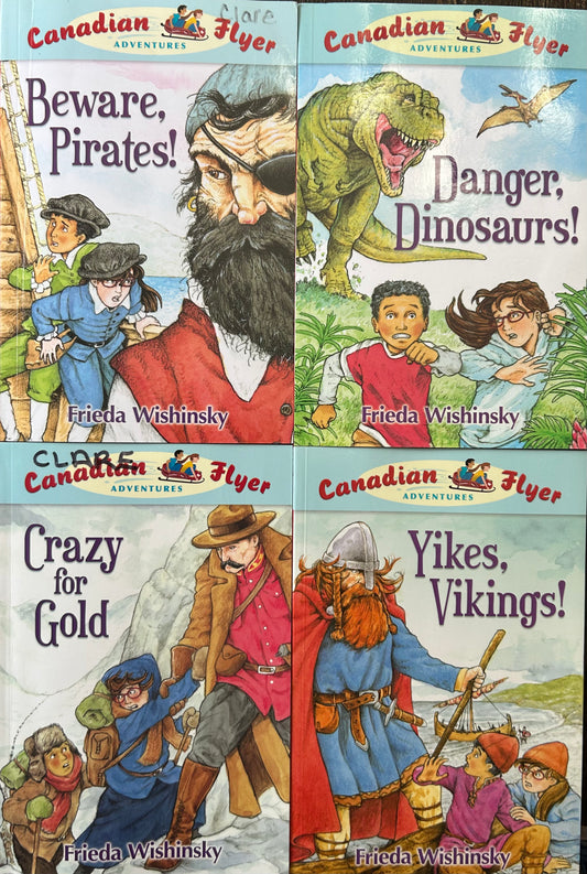 (Members Only) Canadian Flyer Adventures by Frieda Wishinsky
