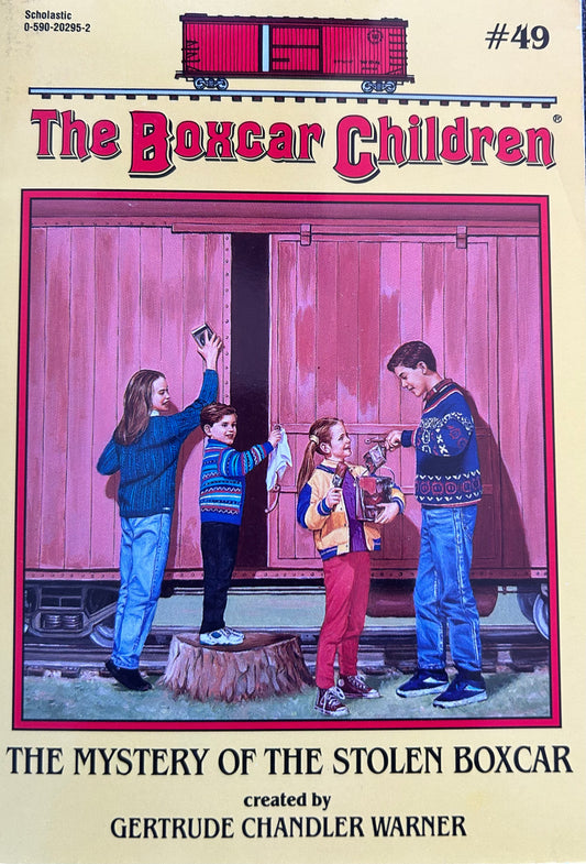 The Boxcar Children #49: The Mystery of the Stolen Boxcar by Gertrude Chandler Warner