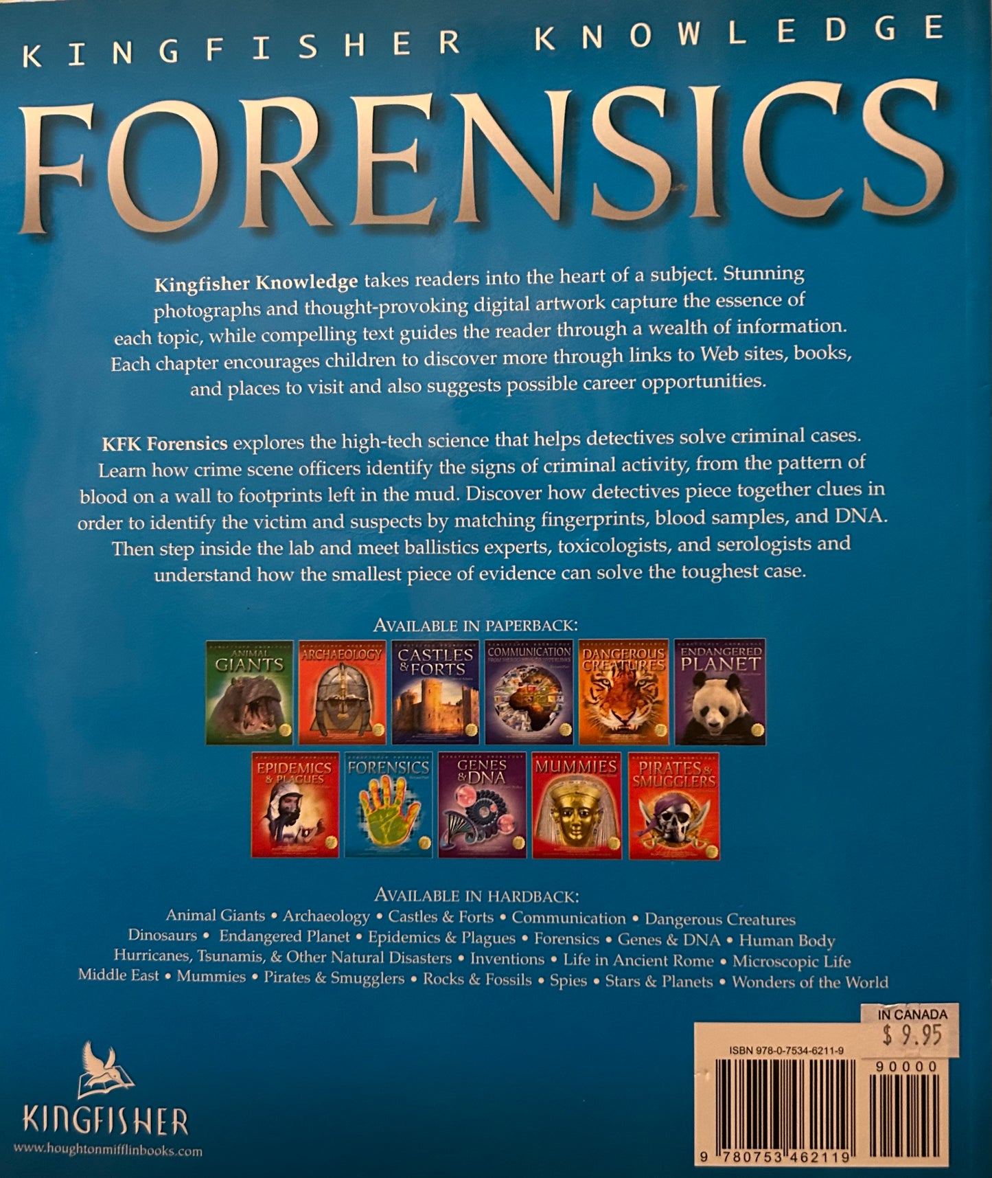 (Kingfisher Knowledge) Forensics by Richard Platt