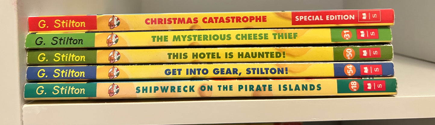 Geronimo and Thea Stilton Books
