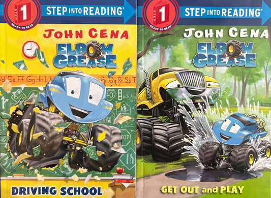 John Cena Elbow Grease Readers (2 books)